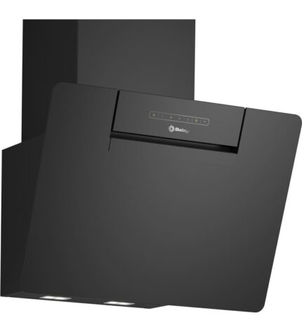 Balay 3BC567GNH campana decorativa de pared inclinada 60cm clase a+ cristal negro