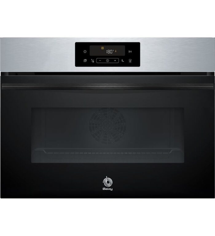 Balay 3CB4821X3 horno independiente compacto pirolitico de 60cm de ancho clase a acero inoxidable