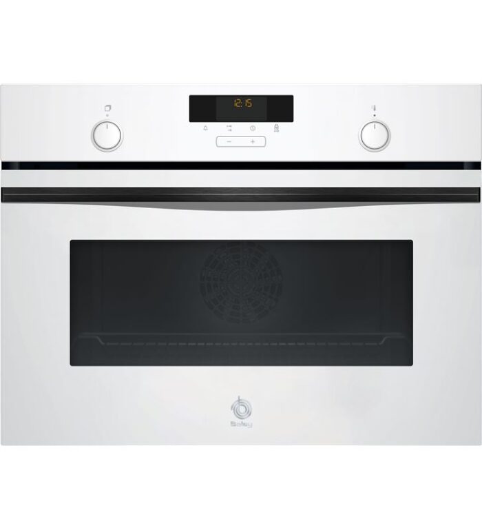 Balay 3CB5159B3 horno independiente compacto 60x45cm clase a cristal blanco