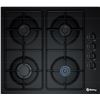 Balay 3ETG464MB Placa de gas 60 cm Cristal templado Negro con 4 quemadores