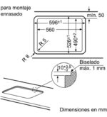Balay 3ETG663HB placa de gas cristal templado 60cm negro