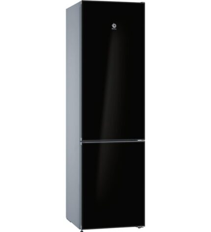 Balay 3KFD765NI frigo combi nf 203x60x66cm d cristal negro libre instalacio