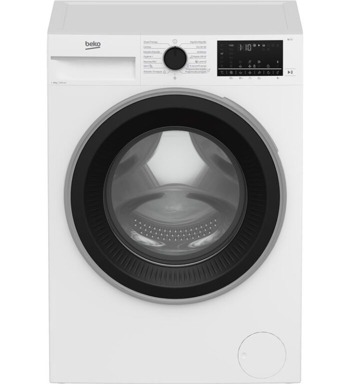 Beko B3WFT510415W lavadora carga frontal 10kg 1400rpm clase a libre instalacion