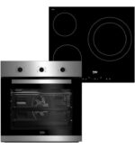Beko BBSE12120XD Placa Conjunto horno y placa 3f 59.5x59.4x56.7cm clase a inox