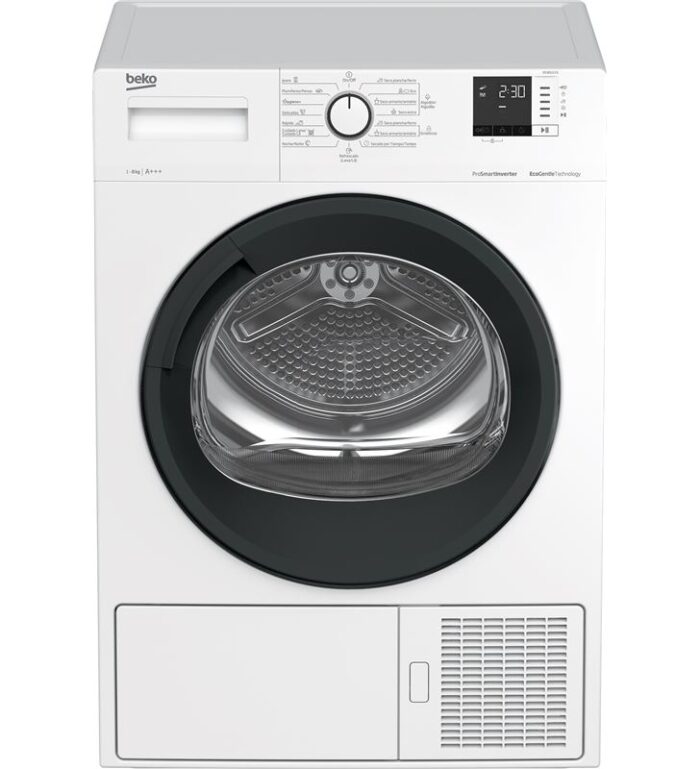 Beko DS 8512 CX secadora de carga frontal con bomba de calor de 8kg clase a+++ libre instalacion