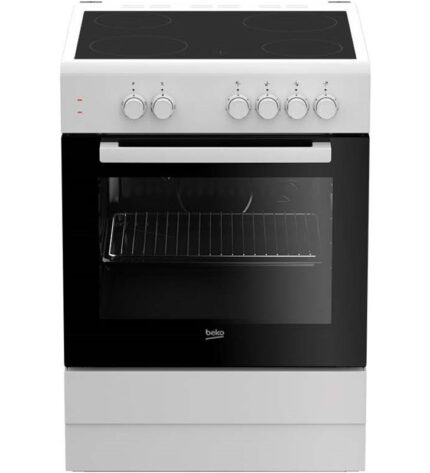 Beko FSS67000GW cocina eléctrica placa vitrocerámica 4 zonas 60cm clase a blanco