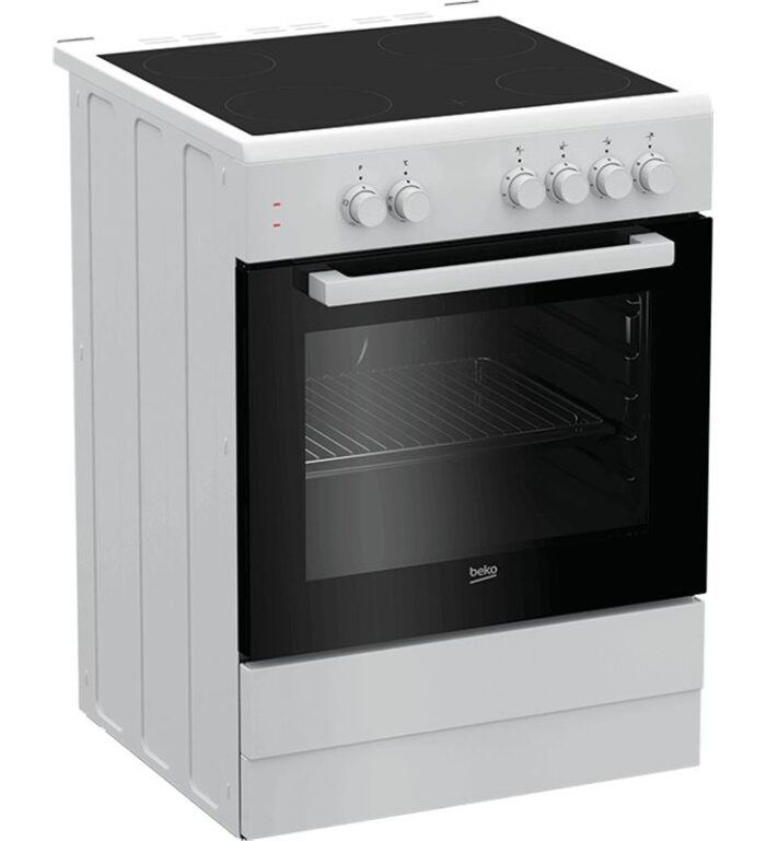 Beko FSS67000GW cocina eléctrica placa vitrocerámica 4 zonas 60cm clase a blanco