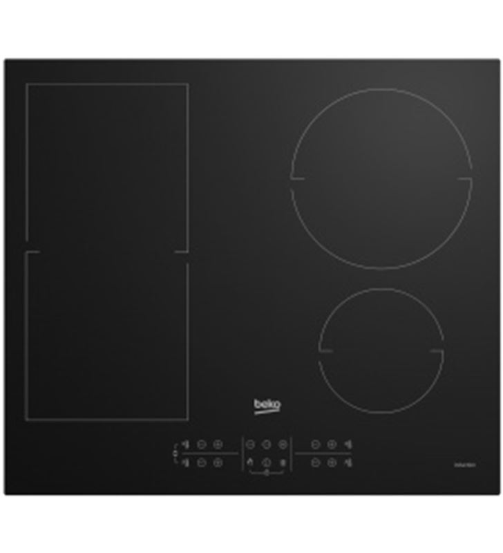 Beko HII 64200 FMT nueva inducción 4 zonas con 1 flexible con función puente. 7200w. acceso se hii 64500 fht Beko HII 64200 FMT nueva inducción 4 zonas con 1 flexible con función puente. 7200w. acceso se hii 64500 fht