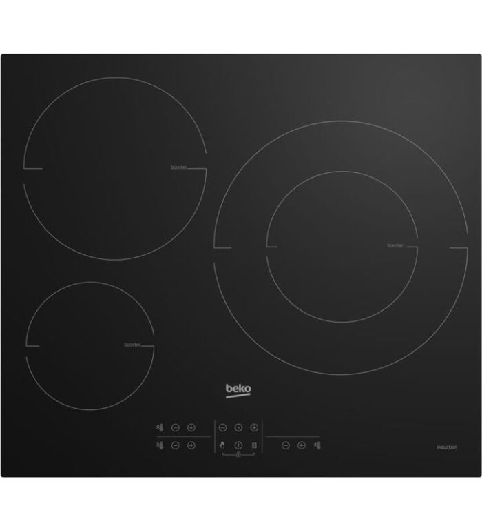 Beko HII63205MT nueva inducción 3 zonas con duo de 32cm. 7200w. acceso semi directo