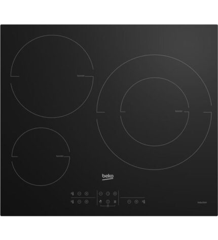 Beko HII63205MT nueva inducción 3 zonas con duo de 32cm. 7200w. acceso semi directo