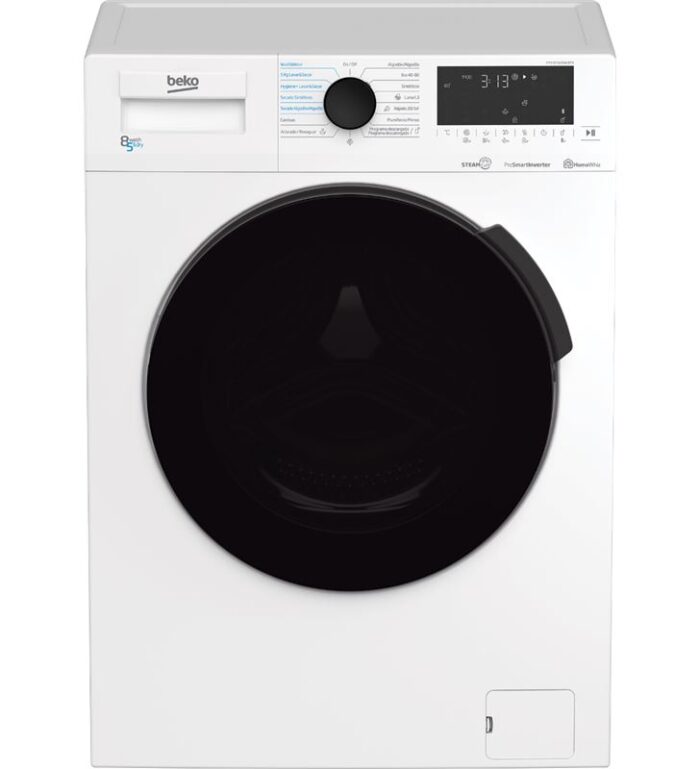Beko HTV 8716 DSW BTR lavasecadora de carga frontal de 8+5kg 1400rpm clase d libre instalación htv8716dswbtr
