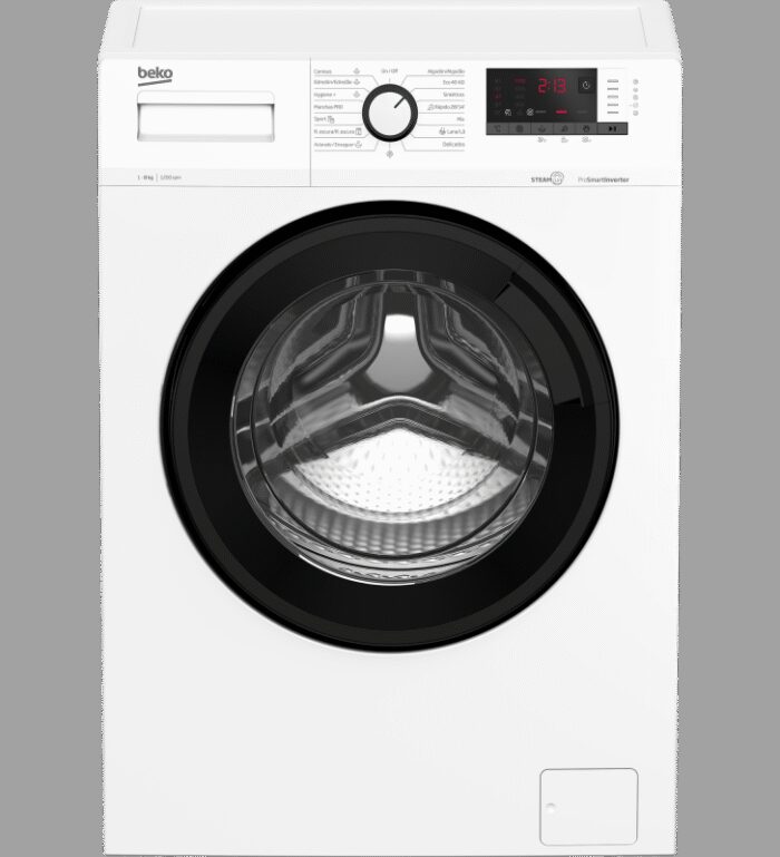 Beko WRA8615XW lavadora carga frontal 8kg 1200rpm clase a libre instalacion
