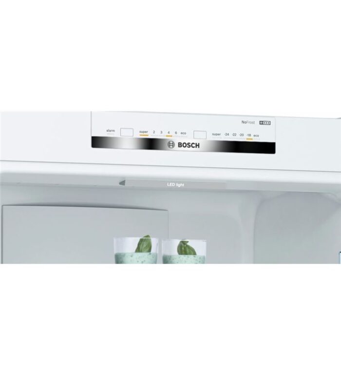 Bosch KGN39VWEA frigo combi de 203x60x66cm clase e de libre instalación serie 4 blanco