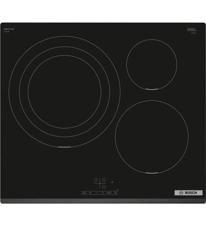Bosch PID631BB5E placa de inducción de 60cm sin perfiles negro serie 4