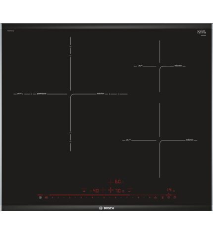 Bosch PID675DC1E placa de inducción 60cm con perfiles 8 serie negro