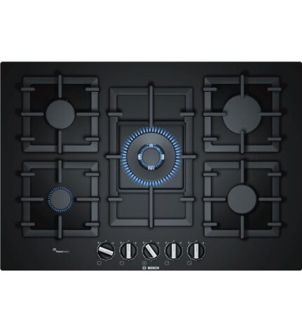 Bosch PPQ7A6B90 placa de gas convencional independiente 75cm negro