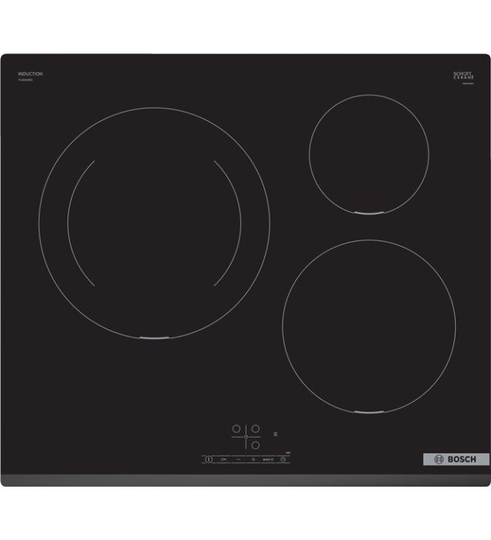 Bosch PUJ631BB5E placa de inducción de 60cm negro sin perfiles serie 4