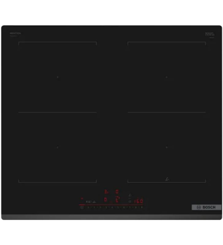 Bosch PVQ631HC1E placa de inducción 60cm negro sin perfiles serie 6 Bosch PVQ631HC1E placa de inducción 60cm negro sin perfiles serie 6