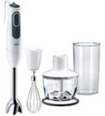 Braun MQ3135WH batidora sauce inox 750w+acc Batidoras/Amasadoras