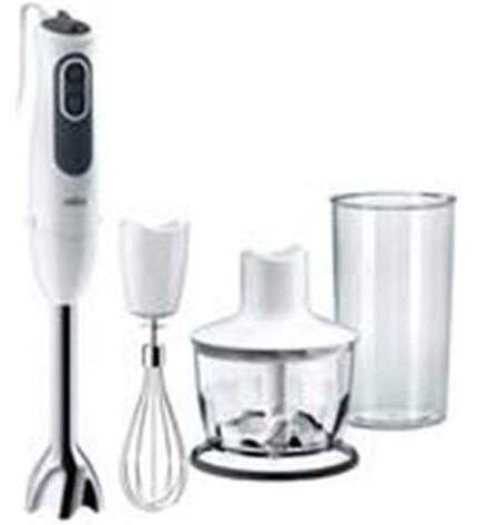 Braun MQ3135WH batidora sauce inox 750w+acc Batidoras/Amasadoras