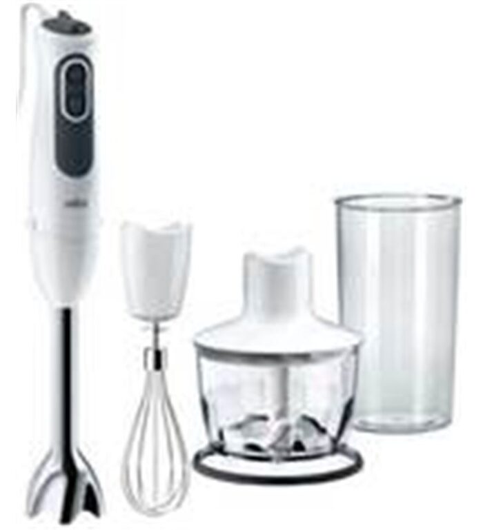 Braun MQ3135WH batidora sauce inox 750w+acc Batidoras/Amasadoras