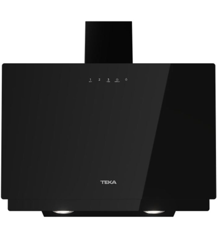 Campana decorativa Teka 112950010 easy s s verticales dvn 67050 ttc cristal negro - campana dvn 67050 ttc bk