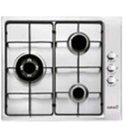Cata 08068308 placa gas gi6021x 3f 59cm inox placas encimeras
