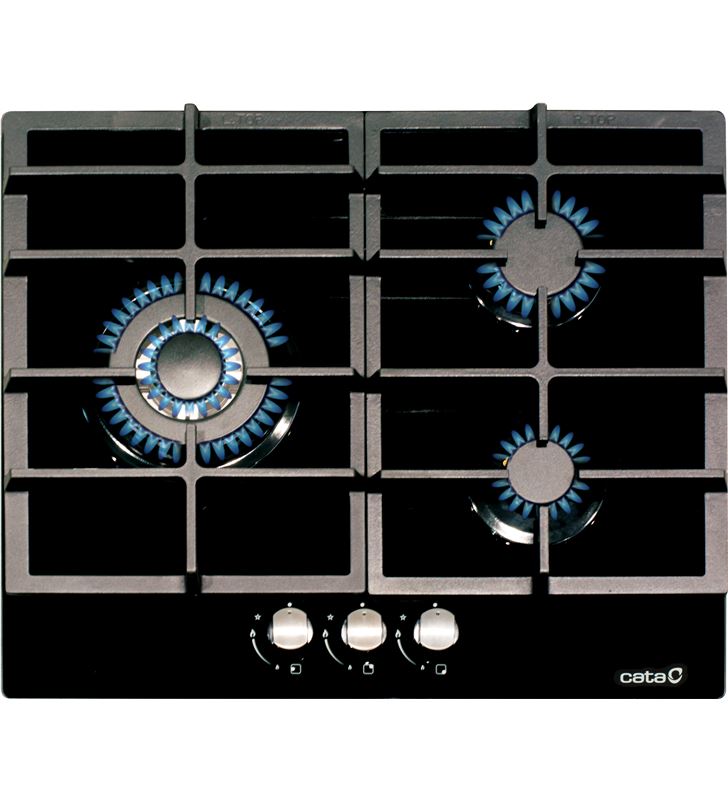 Cata 08068401 placa cristal gas lci 6021 bk Placas encimeras Cata 08068401 placa cristal gas lci 6021 bk Placas encimeras