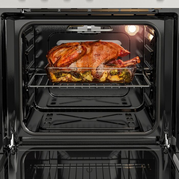 CIRKULERA Horno+estufa de gas - acero inoxidable
