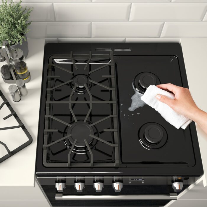 CIRKULERA Horno+estufa de gas - acero inoxidable
