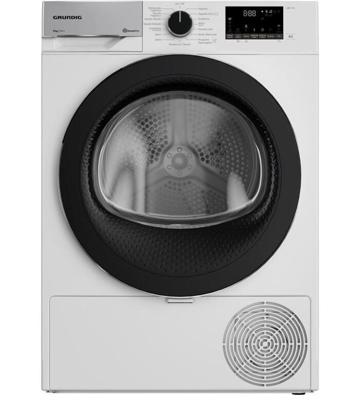 Grundig GT55924CW secadora de carga frontal con bomba de calor 9kg clase a+++ libre instalacion