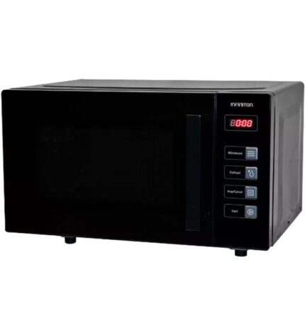 Infiniton 0000092091 mw-f230 microondas sin plato de libre instalacion de 800w 20 litros negro acrílico