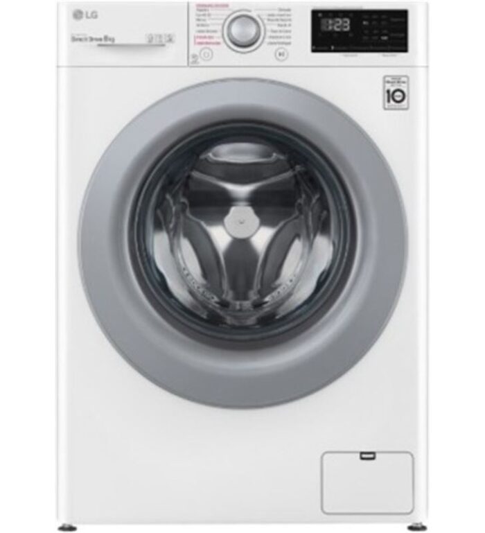 Lg F4WV301S4WA lavadora de carga frontal 10.5kg 1400rpm clase a libre instalacion
