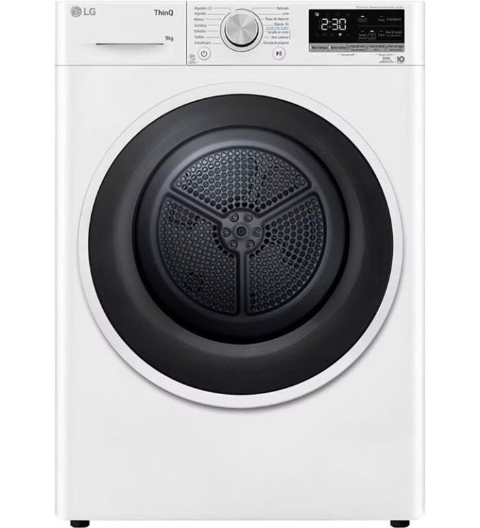 Lg RH90V5AV6N secadora de carga frontal con bomba de calor 9kg clase a++ libre instalacion serie 5