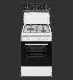 Meireles G130W cocina gas butano 3 quemadores 50x55x82cm