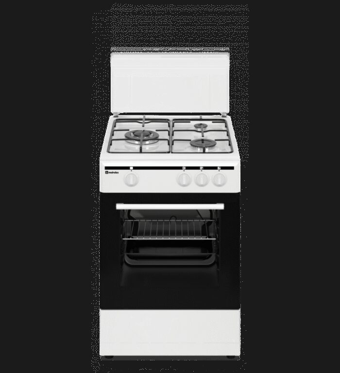 Meireles G130W cocina gas butano 3 quemadores 50x55x82cm