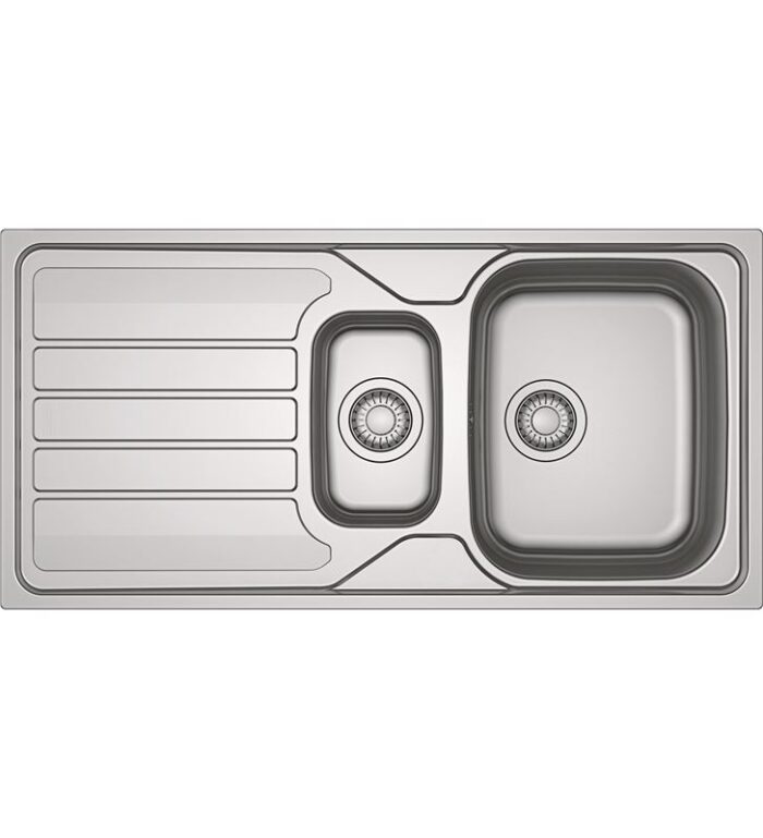 Mepamsa 101.0712.806 flash 100.50 inox fregadero rev acero inox 1000 x 500 x 155mm 7612986391176