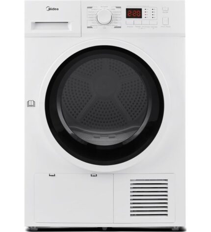 Midea MDG09H80 W-ES secadora de carga frontal con bomba de calor de 8kg clase a++ libre instalacion