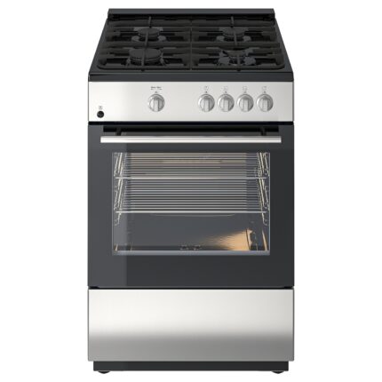 ÖRMINGE Horno+estufa de gas - acero inoxidable 24 "