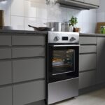 ÖRMINGE Horno+estufa de inducción - acero inoxidable 24 "