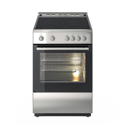 ÖRMINGE Horno+estufa vitrocerámica - acero inoxidable 24 "