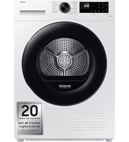 Samsung DV90CGC2A0AEEC secadora de carga frontal con bomba de calor 9kg clase a+++(b) libre instalacion