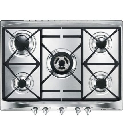 Smeg SR275XGH2 encimera gas inox 70 cm gas natural