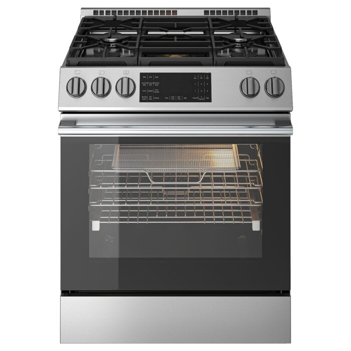 SNESSLINGE Horno+estufa de gas - acero inoxidable 30 "