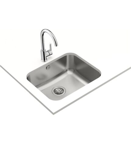 Teka 10125122 total be 50.40 plus 1c fregadero bajo encimera con una cubeta de 50cm