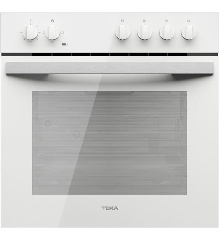 Teka 111280002 easy hbe 490 me horno polivalente convencional de 60cm clase a cristal blanco