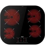 Teka 112540010 total tcc 64310 ttc bk placa vitrocerámica redonda de 59cm 4 zonas