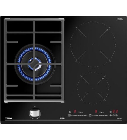 Teka 112570112 total jzc 63312 abn placa hybrid de 60cm 3 zonas de coccion