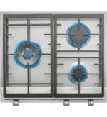 Teka 40212220 total ex 60.1 3g ai al dr ci nat placa de gas natural 60cm con 3 quemadores gas