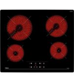 Teka 40239042 easy tb 6415 placa vitrocerámica de 60cm 4 zonas negro
